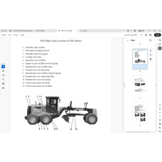 Hyundai Motor Grader HG220 service manual