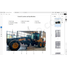 Hyundai Motor Grader HG260 service manual