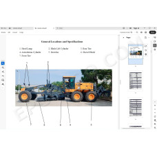 Hyundai Motor Grader HG320 service manual