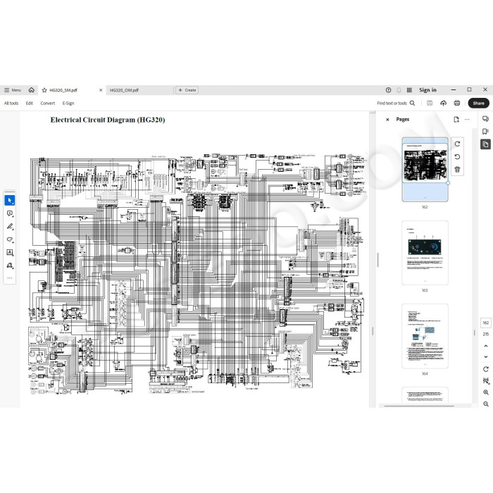 Hyundai Motor Grader HG320 service manual