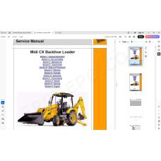 JCB Backhoe Loader Midi CX service manual