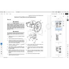 JCB Excavator JS200 JS210 JS220 JS235 JS240 JS260 Tier 3 Auto service manual