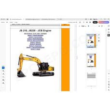 JCB Excavator JS210 JS220 service manual