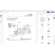 JCB Loadall 527-58 Tier 4 service & repair manual