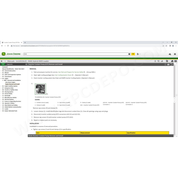 John Deere Service Advisor Construction and Forestry 5.3 2023