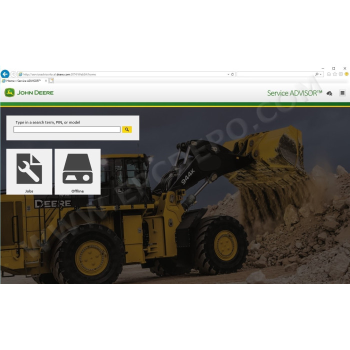 John Deere Service Advisor CF Construction and Forestry 5.3 2025