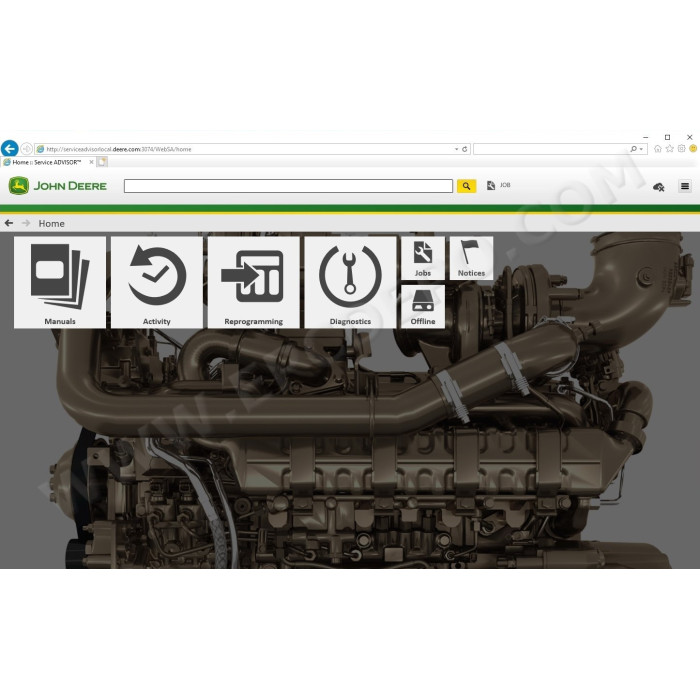 John Deere Service Advisor CF Construction and Forestry 5.3 2025
