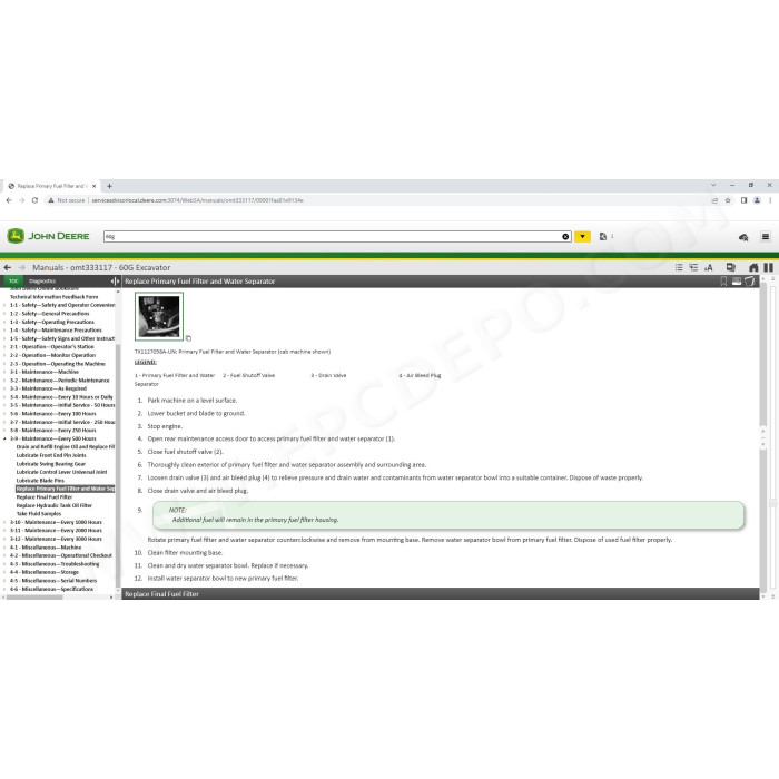 John Deere Service Advisor Construction and Forestry 5.3 2024