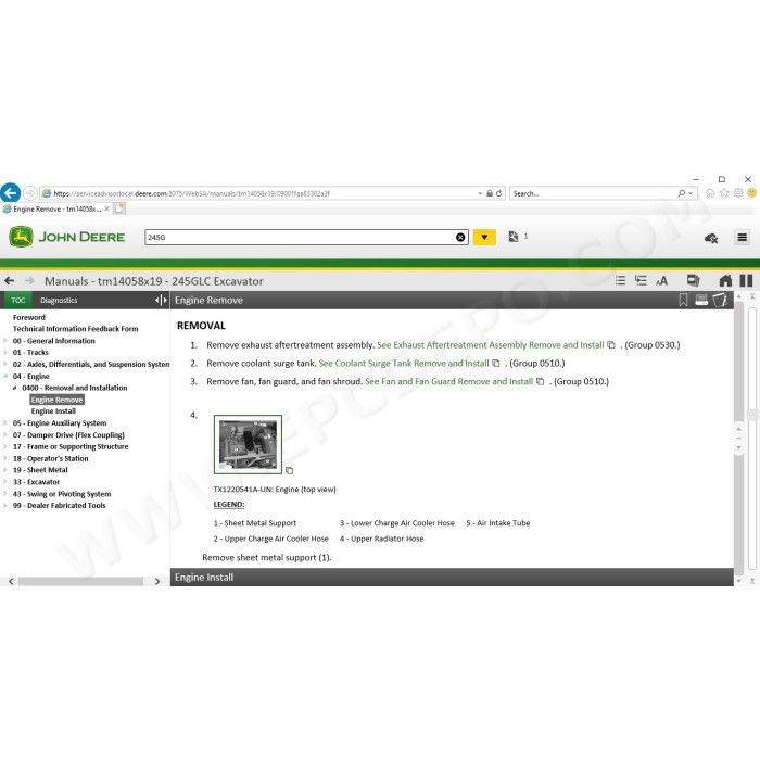 John Deere Service Advisor Construction and Forestry 5.3 2024