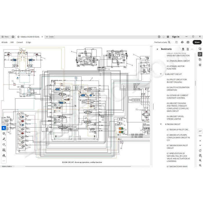 Kobelco Excavator SK200-10 SK210LC-10 workshop service manual