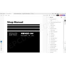 Komatsu Articulated Dump Truck HM400-3M0 service & repair manual
