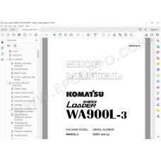 Komatsu Wheel Loader WA900L-3 service & repair manual