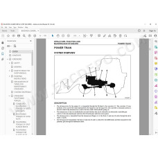 Komatsu Backhoe Loader WB142-5 service & repair manual