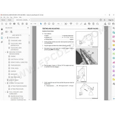 Komatsu Backhoe Loader WB156PS-5 service & repair manual