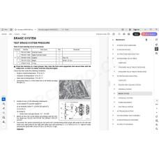 Komatsu Backhoe Loader WB93R-8E0 service & repair manual