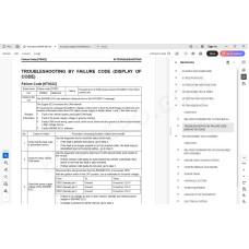 Komatsu Backhoe Loader WB93R-8E0 service & repair manual