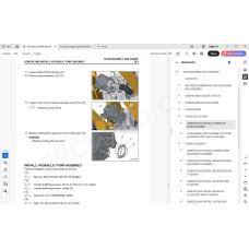 Komatsu Backhoe Loader WB93R-8E0 service & repair manual
