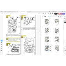 Komatsu Backhoe Loader WB93S-5 service & repair manual