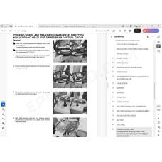 Komatsu Backhoe Loader WB93S-5E0 service & repair manual