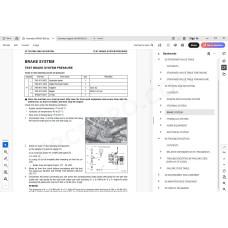 Komatsu Backhoe Loader WB93S-8E0 service & repair manual