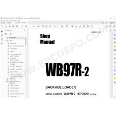 Komatsu Backhoe Loader WB97R-2 service & repair manual