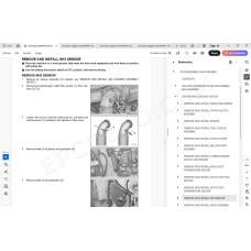 Komatsu Backhoe Loader WB97R-8 service & repair manual