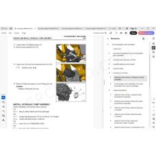 Komatsu Backhoe Loader WB97R-8 service & repair manual