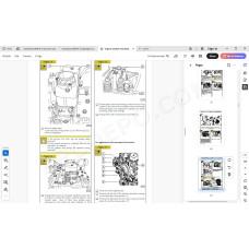 Komatsu Backhoe Loader WB97S-5 service & repair manual