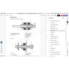 Komatsu Backhoe Loader WB97S-5E0 service & repair manual