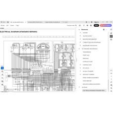 Komatsu Backhoe Loader WB97S-5E0 service & repair manual