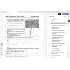Komatsu Backhoe Loader WB97S-8 service & repair manual