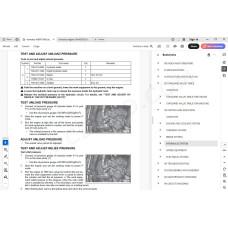 Komatsu Backhoe Loader WB97S-8E0 service & repair manual