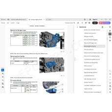 Komatsu Backhoe Loader WB97S-8E0 service & repair manual