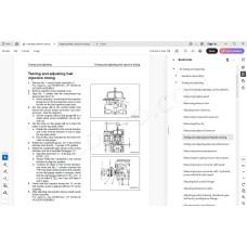 Komatsu Bulldozer D155A-5 service & repair manual