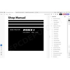 Komatsu Base Tractor D155CX-8 service & repair manual