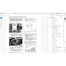 Komatsu Bulldozer D375A-6 service & repair manual
