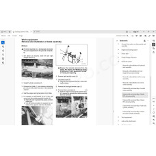 Komatsu Bulldozer D375A-6 service & repair manual