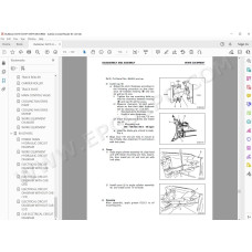 Komatsu Bulldozer D41E-6 D41P-6 service & repair manual