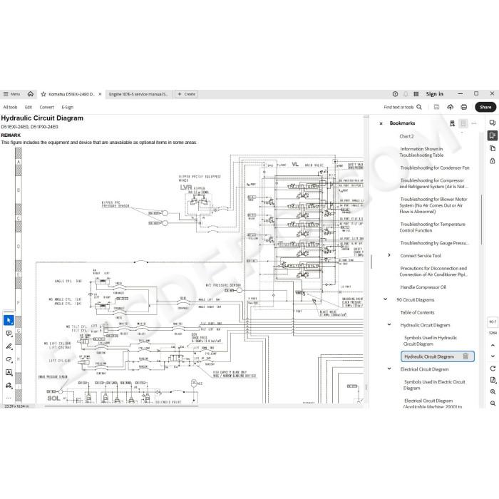 Komatsu Bulldozer D51EXi-24E0 D51PXi-24E0 service & repair manual