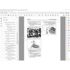 Komatsu Bulldozer D61EX-15E0 D61PX-15E0 service & repair manual