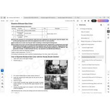 Komatsu Bulldozer D65EX-18E0 D65PX-18E0 D65WX-18E0 service & repair manual