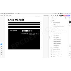 Komatsu Bulldozer D68ESS-12 service & repair manual