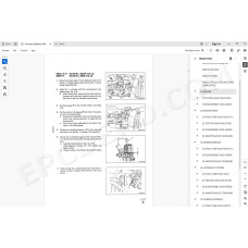 Komatsu Bulldozer D85A-21 D85E-21 D85P-21 service & repair manual
