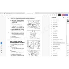 Komatsu Bulldozer D85E-SS-2 service & repair manual