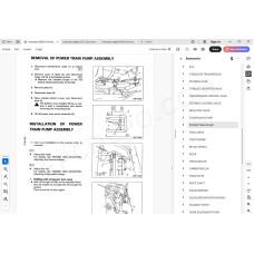 Komatsu Bulldozer D85ESS-2A service & repair manual