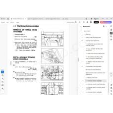Komatsu Bulldozer D85ESS-2A service & repair manual