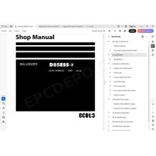 Komatsu Bulldozer D85ESS-3 service & repair manual