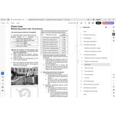 Komatsu Bulldozer D85ESS-3 service & repair manual