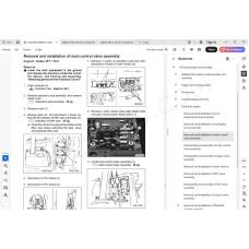 Komatsu Bulldozer D85ESS-3 service & repair manual