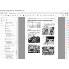 Komatsu Bulldozer D85EX-15 D85PX-15 service & repair manual